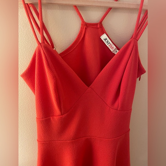 Strappy Fit and Flare dress - justFab - Picture 2 of 3